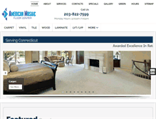 Tablet Screenshot of americanmosaictile.com